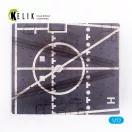 Kelik Arleygh Burke-class Base - Acrylic 3 mm (180 x 214 mm) 1:72 (KS72022)