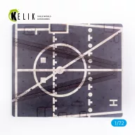   Kelik Arleygh Burke-class Base - Acrylic 3 mm (180 x 214 mm) 1:72 (KS72022)