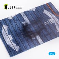   Kelik CV-45 LPH-8 Valley Forge type 2 - Base - Acrylic 3 mm (280 x 180 mm) (170 g) 1:72 (KS72023)