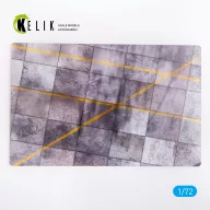   Kelik Spangdalem AirBase (1990th) - Base - Acrylic 3 mm (280 x 180 mm) (170 g) 1:72 (KS72027)