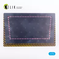   Kelik Charles de Gaulle lift - Base - Acrylic 3 mm (280 x 180 mm) (170 g) 1:72 (KS72031)