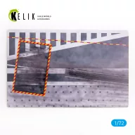   Kelik Charles de Gaulle Deck - Base - Acrylic 3 mm (280 x 180 mm) (170 g) 1:72 (KS72032)