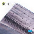 Kelik Charles de Gaulle Deck - Base - Acrylic 3 mm (280 x 180 mm) (170 g) 1:72 (KS72032)