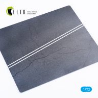   Kelik Asphalt road - Base - Acrylic 3 mm (180 x 214 mm) (130 g) 1:72 (KS72033)