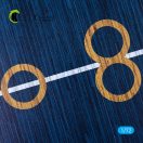 Kelik USS Bon Homme Richards (CV-31) 1962 - Base - Acrylic 3 mm (280 x 180 mm) (170 g) 1:72 (KS72034)