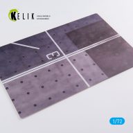   Kelik HMS Queen Elizabeth R08 type 1 - Base - Acrylic 3 mm (280 x 180 mm) (170 g) 1:72 (KS72036)