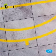   Kelik New Zealand Tauranga Airport type 2 - Base - Acrylic 3 mm (280 x 180 mm) (170 g) 1:72 (KS72040)