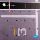Kelik HMAS Canberra (LHD-02) - Base - Acrylic 3 mm (280 x 180 mm) (170 g) 1:72 (KS72050)