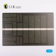   Kelik HMS Argus 1943 Type 1 - Base - Acrylic 3 mm (280 x 180 mm) (170 g) 1:72 (KS72053)