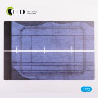   Kelik HMS Indomitable Front Lift 1942 - Base - Acrylic 3 mm (280 x 180 mm) (170 g) 1:72 (KS72057)