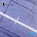 Kelik HMS Indomitable Front Lift 1942 - Base - Acrylic 3 mm (280 x 180 mm) (170 g) 1:72 (KS72057)