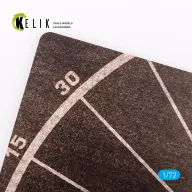   Kelik Compass calibration circle - Base - Acrylic 3 mm (280 x 180 mm) (170 g) 1:72 (KS72058)