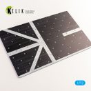 Kelik JMSDF Hyuga (DDH 181) Deck - Base - Acrylic 3 mm (280 x 180 mm) (170 g) 1:72 (KS72070)