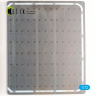   Kelik C-550 ITS Cavour Aircraft Carrier Italian Navy Type 2 Lift - Base - Acrylic 3 mm (180 x 214 mm) (130 g) 1:72 (KS72074)