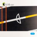 Kelik CVS-18 USS WASP 1964 - 1970 Type 1- Base - Acrylic 3 mm (280 x 180 mm) (170 g) 1:72 (KS72076)