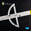 Kelik CVS-18 USS WASP 1964 - 1970 Type 1- Base - Acrylic 3 mm (280 x 180 mm) (170 g) 1:72 (KS72076)