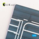 Kelik HMS Ark Royal Nose Lift 1939 - Base - Acrylic 3 mm (280 x 180 mm) (170 g) 1:72 (KS72085)