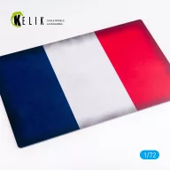   Kelik France Flag - Base - Acrylic 3 mm (280 x 180 mm) (170 g) 1:72 (KS72087)