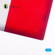  Kelik France Flag - Base - Acrylic 3 mm (280 x 180 mm) (170 g) 1:72 (KS72087)