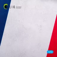   Kelik France Flag - Base - Acrylic 3 mm (280 x 180 mm) (170 g) 1:72 (KS72087)