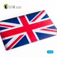   Kelik Great Britain Flag - Base - Acrylic 3 mm (280 x 180 mm) (170 g) 1:72 (KS72092)