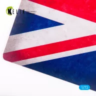   Kelik Great Britain Flag - Base - Acrylic 3 mm (280 x 180 mm) (170 g) 1:72 (KS72092)