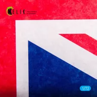   Kelik Great Britain Flag - Base - Acrylic 3 mm (280 x 180 mm) (170 g) 1:72 (KS72092)