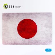   Kelik Japan Flag - Base - Acrylic 3 mm (280 x 180 mm) (170 g) 1:72 (KS72093)