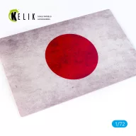   Kelik Japan Flag - Base - Acrylic 3 mm (280 x 180 mm) (170 g) 1:72 (KS72093)