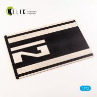   Kelik Isla de Saba, Juancho E, Yrausquin-airport - Base - Acrylic 3 mm (280 x 180 mm) (170 g) 1:72 (KS72102)