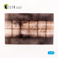   Kelik Hangar Vasylkiv Air Base Ukraine - Base - Acrylic 3 mm (280 x 180 mm) (170 g) 1:72 (KS72103)