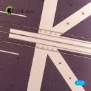 Kelik Mogami-Class Frigate Deck (Full version) - Base - Acrylic 3 mm (180 x 357 mm) (210 g) 1:72 (KS72104)