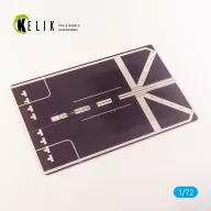   Kelik Mogami-Class Frigate Deck (Short version) - Base - Acrylic 3 mm (280 x 180 mm) (170 g) 1:72 (KS72105)