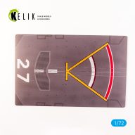   Kelik JDS Isoyuki DD-127 1985 - Base - Acrylic 3 mm (280 x 180 mm) (170 g) 1:72 (KS72106)