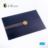   Kelik French frigate D-650 Aquitaine 2017 - Base - Acrylic 3 mm (280 x 180 mm) (170 g) 1:72 (KS72108)