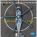 Kelik French frigate D-655 Bretagne - Acrylic 3 mm (240 x 240 mm) (190g) 1:72 (KS72110)