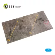   Kelik Eggebek Air Base - Acrylic 3 mm (180 x 357 mm) (210 g) 1:72 (KS72115)