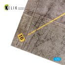 Kelik Eggebek Air Base - Acrylic 3 mm (180 x 357 mm) (210 g) 1:72 (KS72115)