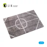   Kelik Ukrainian Border Guard Helipad (Zmiyinyy Island) - Acrylic 3 mm (180 x 280 mm) (170 g) 1:72 (KS72119)