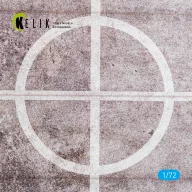   Kelik Ukrainian Border Guard Helipad (Zmiyinyy Island) - Acrylic 3 mm (180 x 280 mm) (170 g) 1:72 (KS72119)