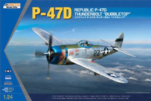 Kinetic P-47D Thunderbolt Bubble Top 1:24 (K3207)