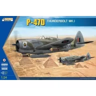 Kinetic P-47D THUNDERBOLT RAZOR-RAF 1:24 (K3212)