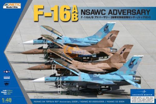 Kinetic F-16A/B NSWAC Agressor 1:48 (K48004)