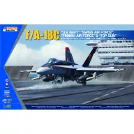   Kinetic F/A-18C US Navy,Swiss AirForce,Finnish A AirForce & Topgun 1:48 (K48031)