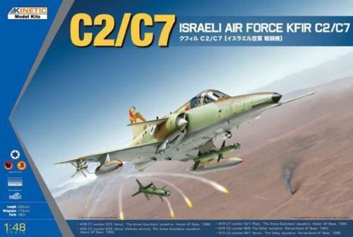 Kinetic KFIR C2/C7 Israeli Air Force 1:48 (K48046)