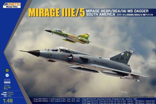 Kinetic South American Mirage III/V 1:48 (K48052)