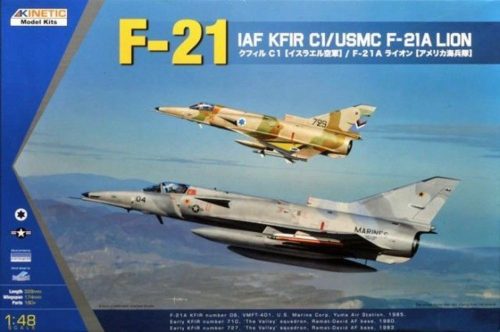 Kinetic F-21/KFIR C1 1:48 (K48053)