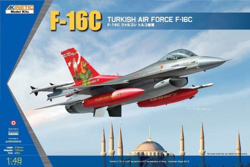Kinetic F-16C TURKEY Tiger Meet 2007 1:48 (K48069)