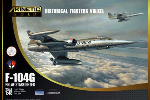 Kinetic F-104G RNLAF Starfighter NETHERLAND 1:48 (K48090)