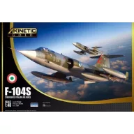   Kinetic F-104G/S ASA/M Starfighter Italian Air Force 1:48 (K48093)
